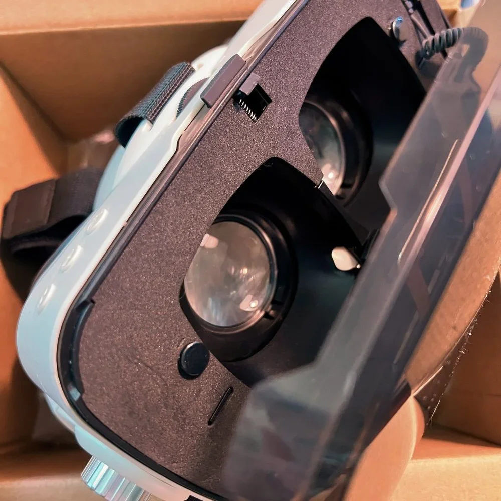 Sharper Image Bluetooth VR Headset with Earphones